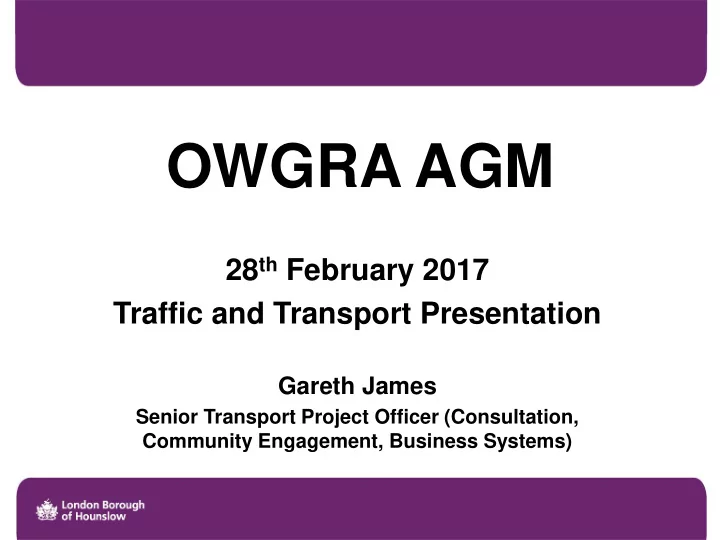 owgra agm