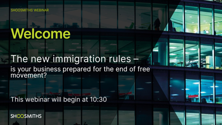 how to prepare for the end of free movement