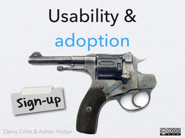 usability adoption