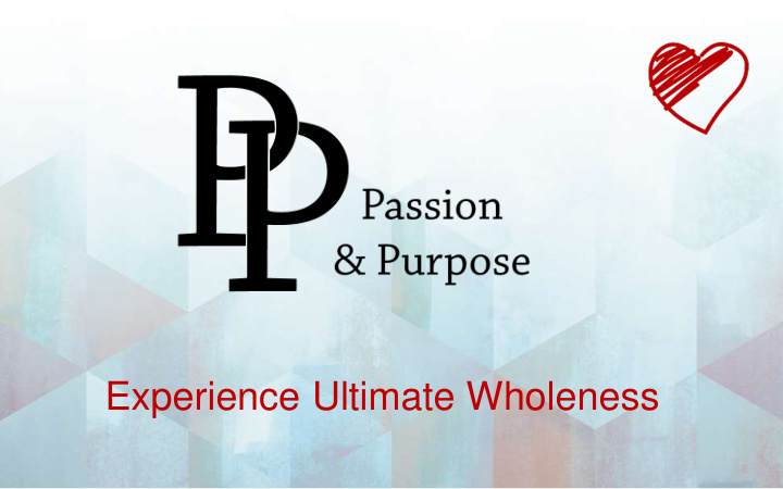 experience ultimate wholeness romans 8 1 9 nivuk life