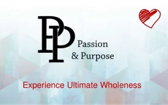 Experience Ultimate Wholeness  Romans 8:1-9 (NIVUK)          Life through the Spirit 1 Therefore,