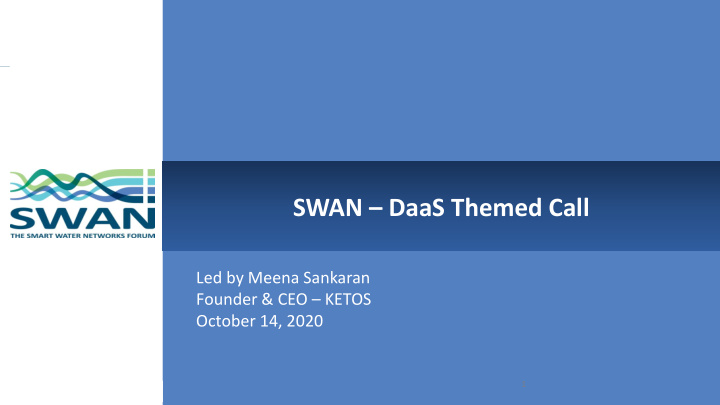 swan daas themed call