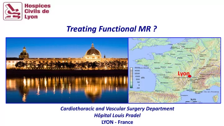 treating functional mr