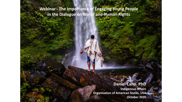 webinar the importance of engaging young people in the