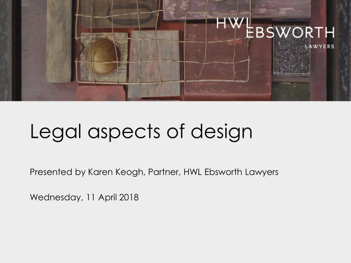 legal aspects of design