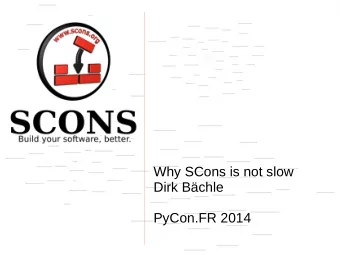 Why SCons is not slow  ./agg/src/agg_curves.o  ./bindings/python/mapnik_line_pattern_symbolizer