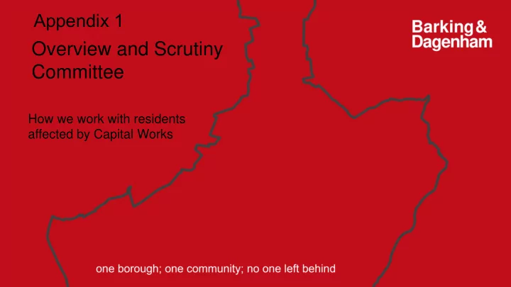 overview and scrutiny committee