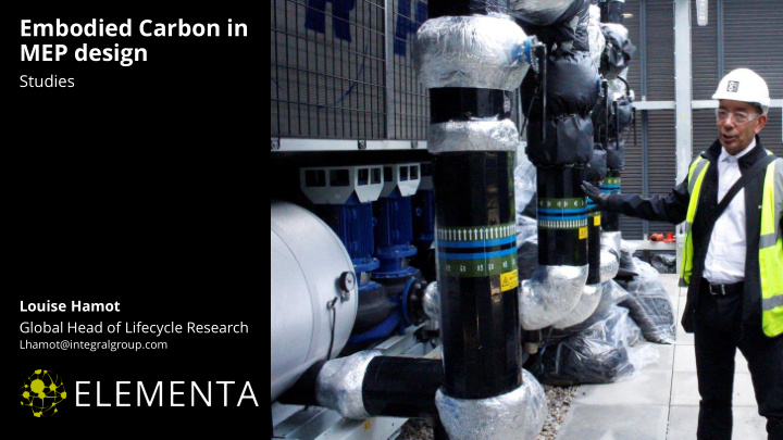 embodied carbon in mep design