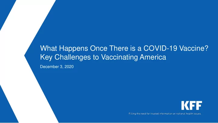 what happens once there is a covid 19 vaccine