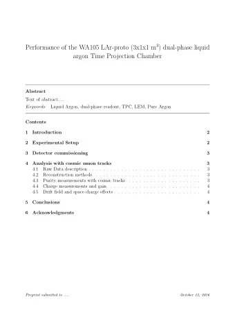 Performance of the WA105 LAr-proto (3x1x1 m 3 ) dual-phase liquid  argon Time Projection Chamber