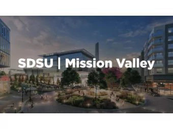 SDSU Mission Valley  Land Uses  Hotel  Parking  Housing  Stadium  (18 sites)  Academic &amp;
