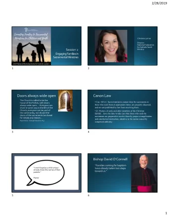 2/28/2019 Christina Lamas  Director National Federation for Catholic Youth  Ministry  1  2  Can.