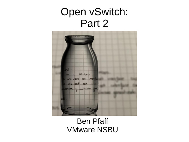 open vswitch part 2