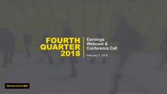 QUARTER  2018  Mik  Mike  e Salop  Salop  Senior Vice President, Investor Relations  2  2  2  Sa