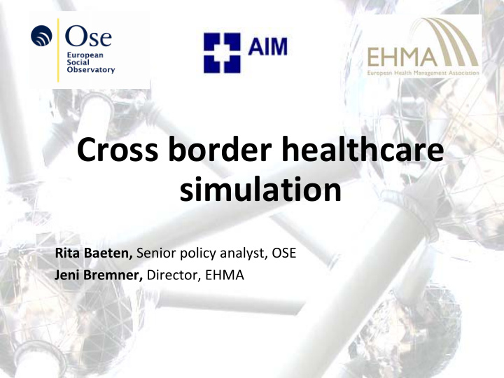 cross border healthcare simulation