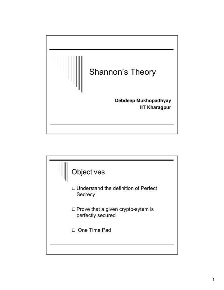 shannon s theory
