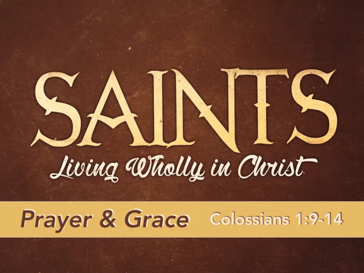prayer grace