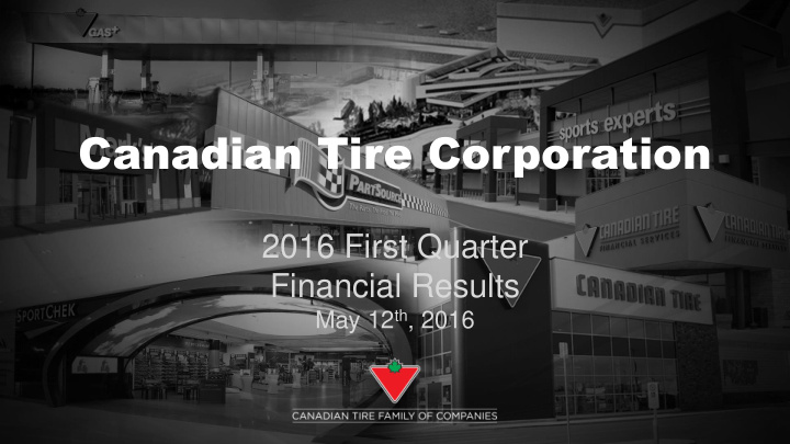 canadian tire corporation