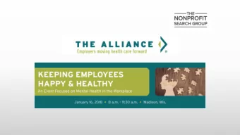 THE TRUTH ABOUT LEADERSHIP &amp; MENTAL HEALTH  IN THE WORKPLACE:  A CEOS PERSPECTIVE  Dennis C.