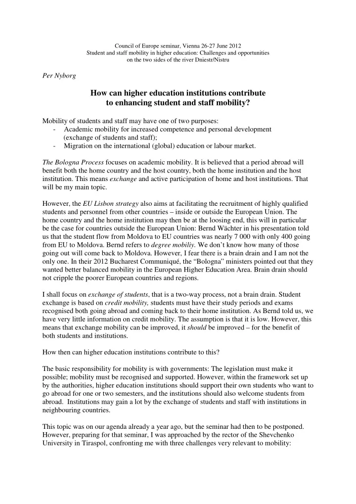 how can higher education institutions contribute to
