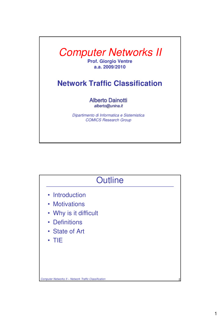 computer networks ii