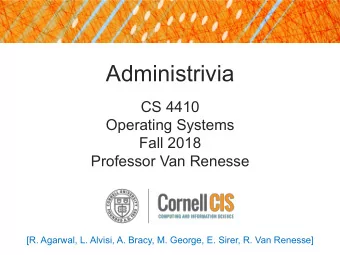 How this class is organized  Whos Who  Before you take this class   Lecture