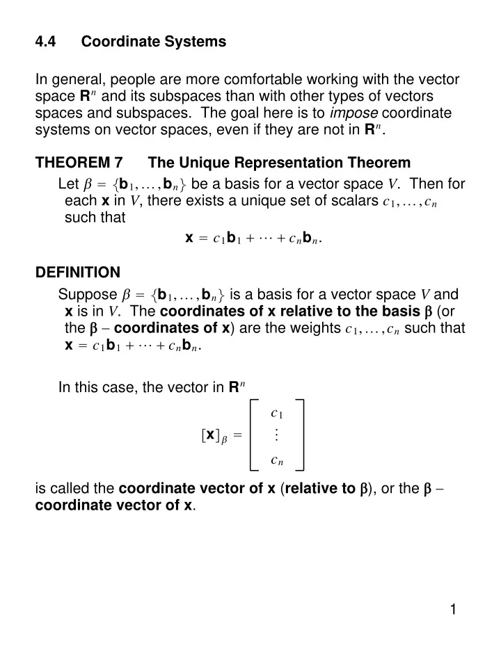 4 4 coordinate systems in general people are more