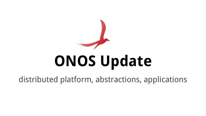 onos update