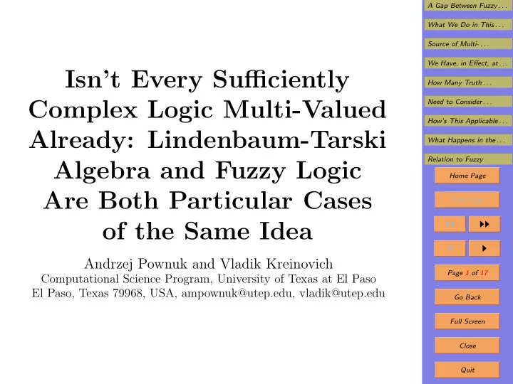 isn t every sufficiently