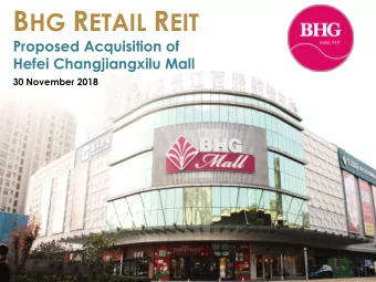 Disclaimer  This presentation may contain forward-looking statements that involve assumptions,