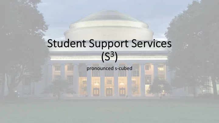 st stude udent suppo support se service ces s 3