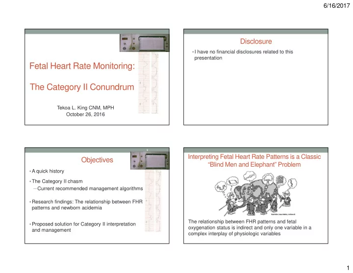 fetal heart rate monitoring the category ii conundrum