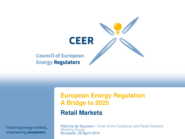 european energy regulation a bridge to 2025