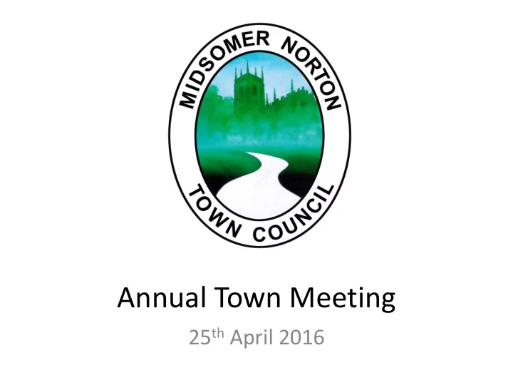 annual town meeting