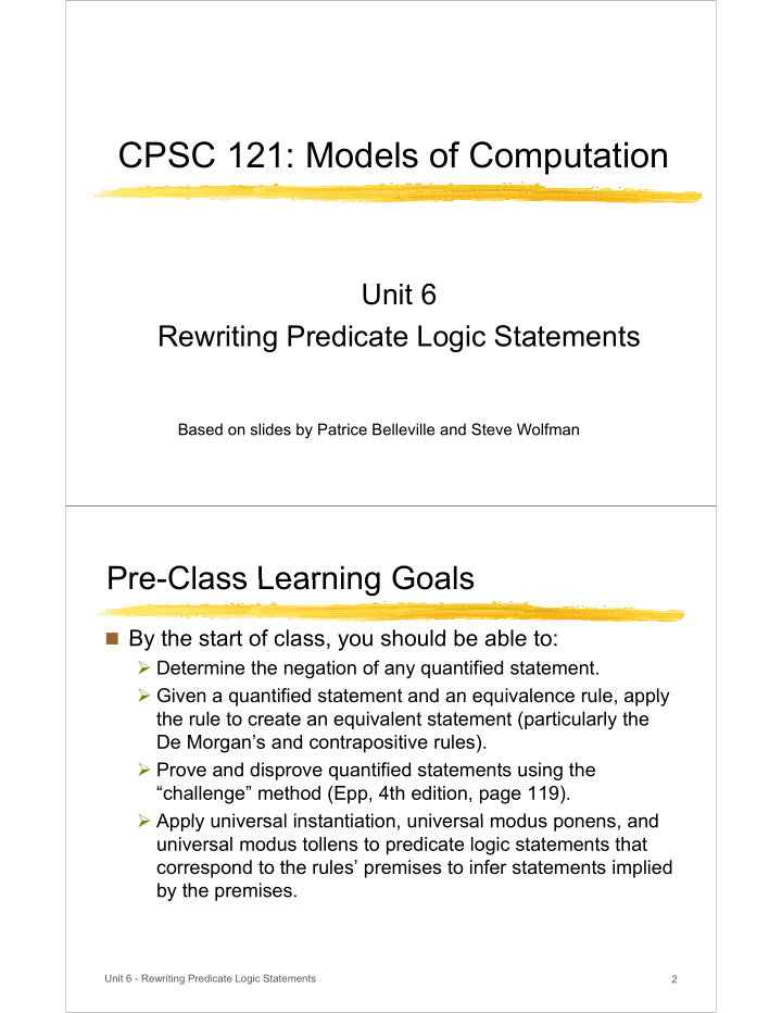 cpsc 121 mode els of computation