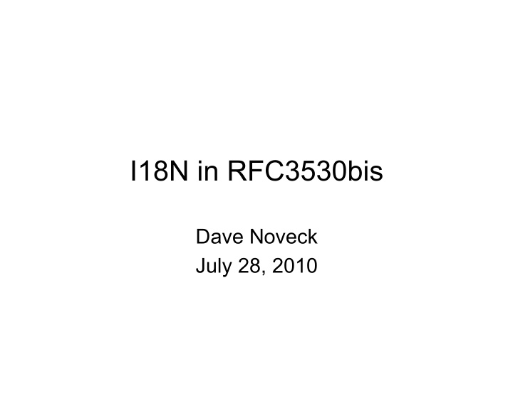 i18n in rfc3530bis