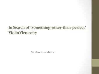 Maiko Kawabata  Tchaikovsky  Violin Concerto  First movement, b. 219  Moscow: P  . Jurgenson, n.d.