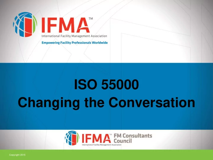 changing the conversation vision statement