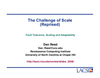 the challenge of scale reprised