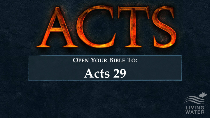 acts 29
