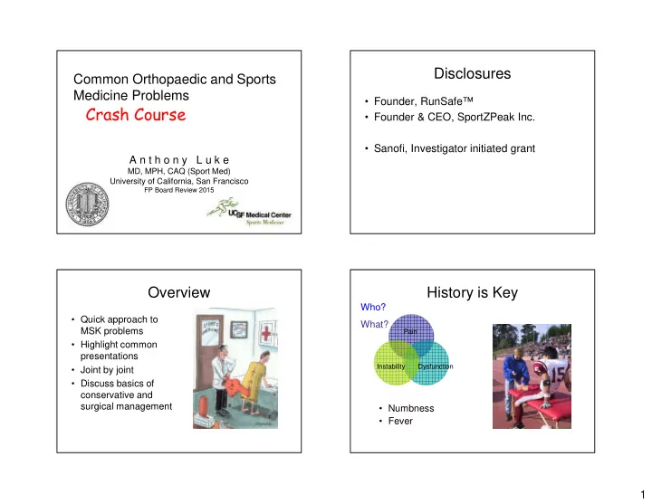 crash course