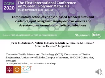 loaded cajeput oil against Staphylococcus aureus and Pseudomonas aeruginosa -mediated infections