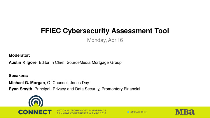 ffiec cybersecurity assessment tool