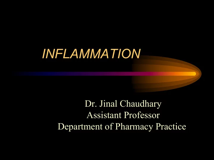 inflammation