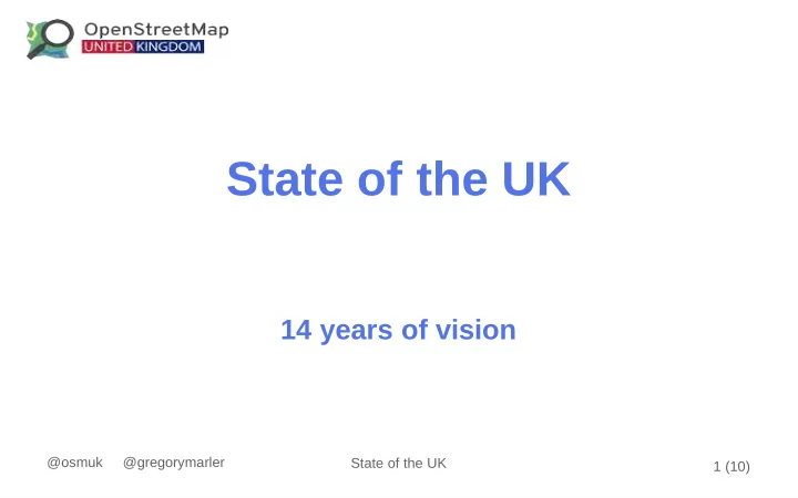 state of the uk