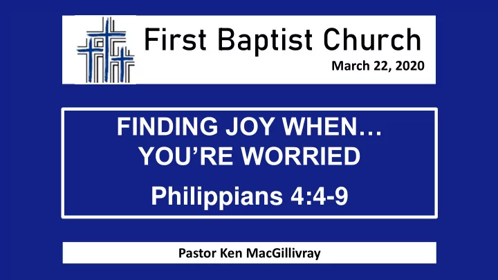 first baptist church