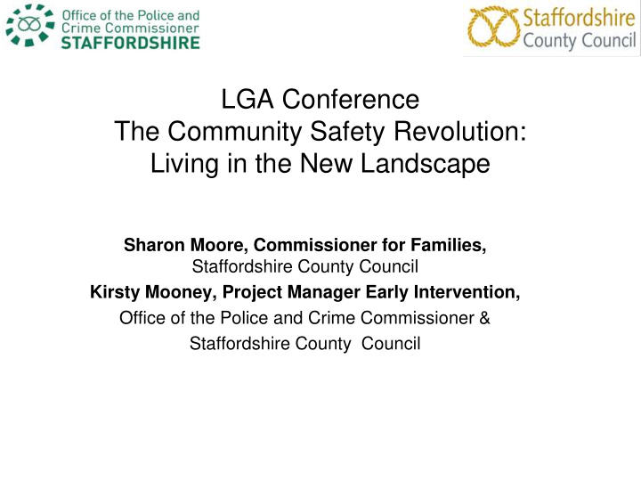 lga conference the community safety revolution living in