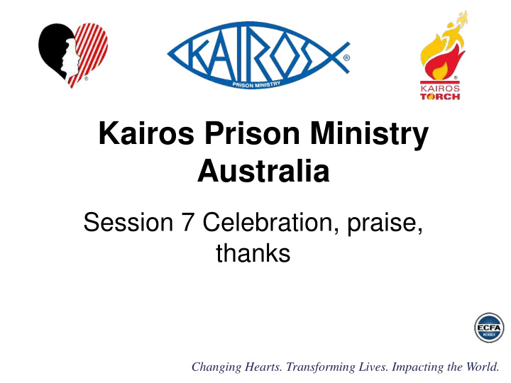 kairos prison ministry