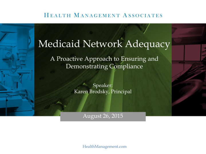 medicaid network adequacy