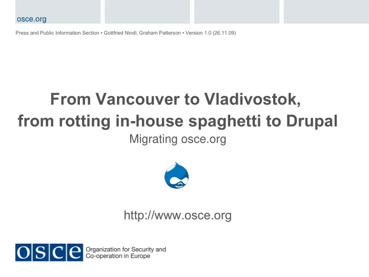 from vancouver to vladivostok from rotting in house
